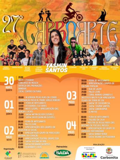 Programação 27 º Carboarte