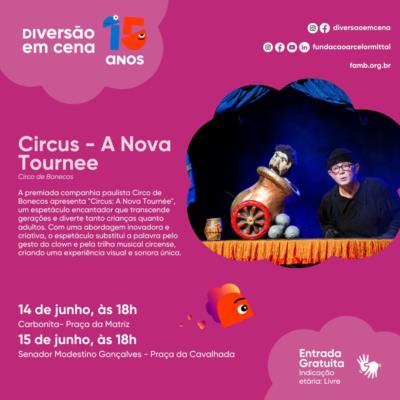 🎪 Carbonita vai virar picadeiro neste sábado!