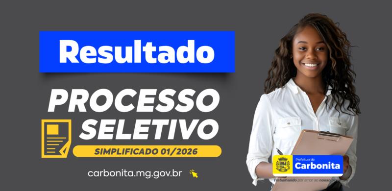 Resultado do Processo Seletivo 