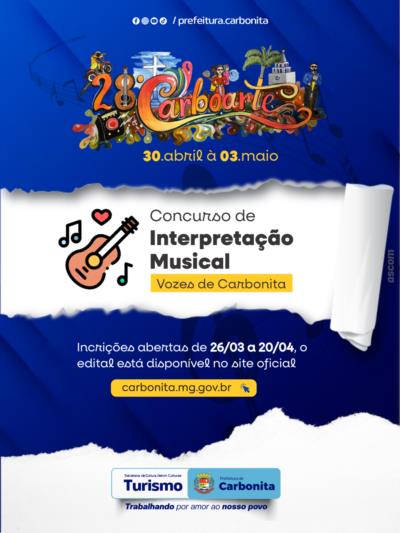 Inscrições Abertas para o Concurso de Interpretação Musical 