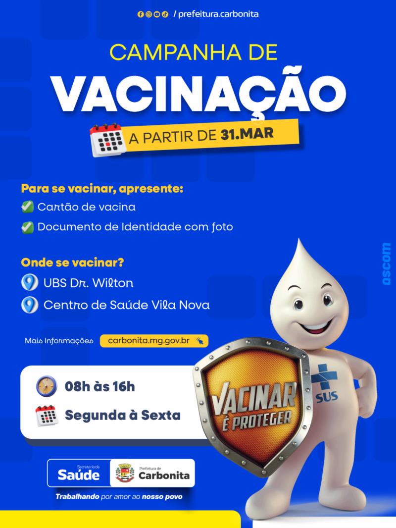 Vacinação contra Influenza 2026