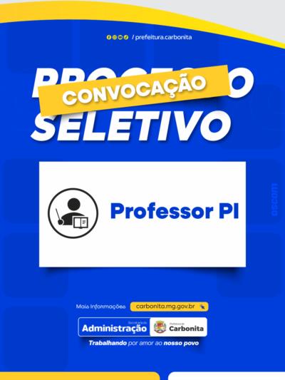 CONVOCAÇÃO | Processo Seletivo 01/2026