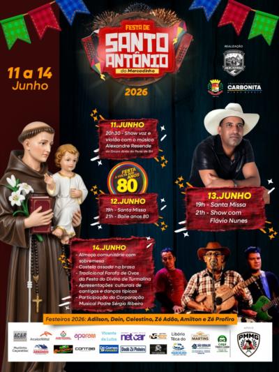 FOTOS FESTA DE SANTO ANTONIO DO MERCADINHO 2026